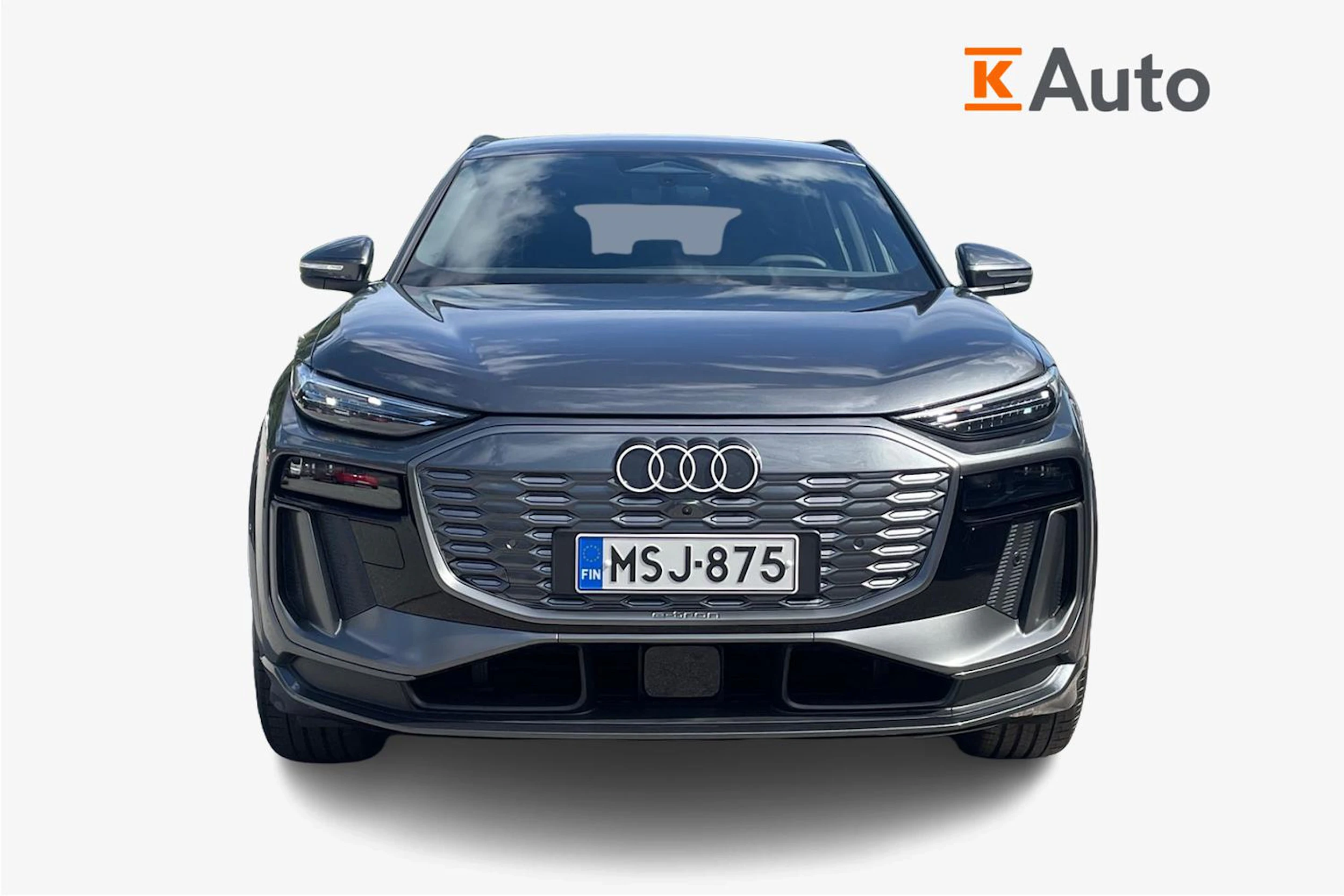 harmaa Audi Q6 e-tron 2026 kuva 4.