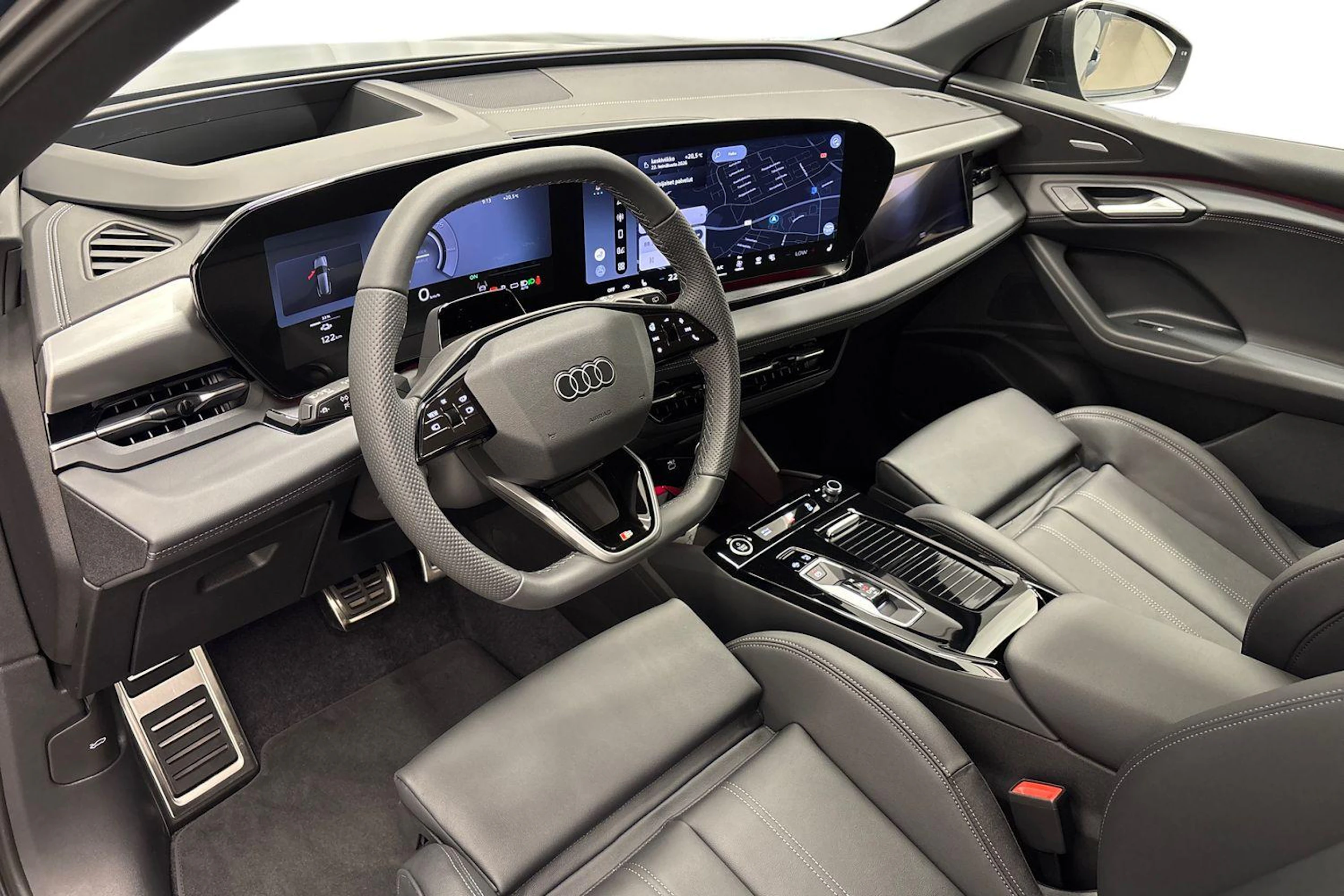 met. sininen Audi Q6 e-tron 2026 kuva 6.