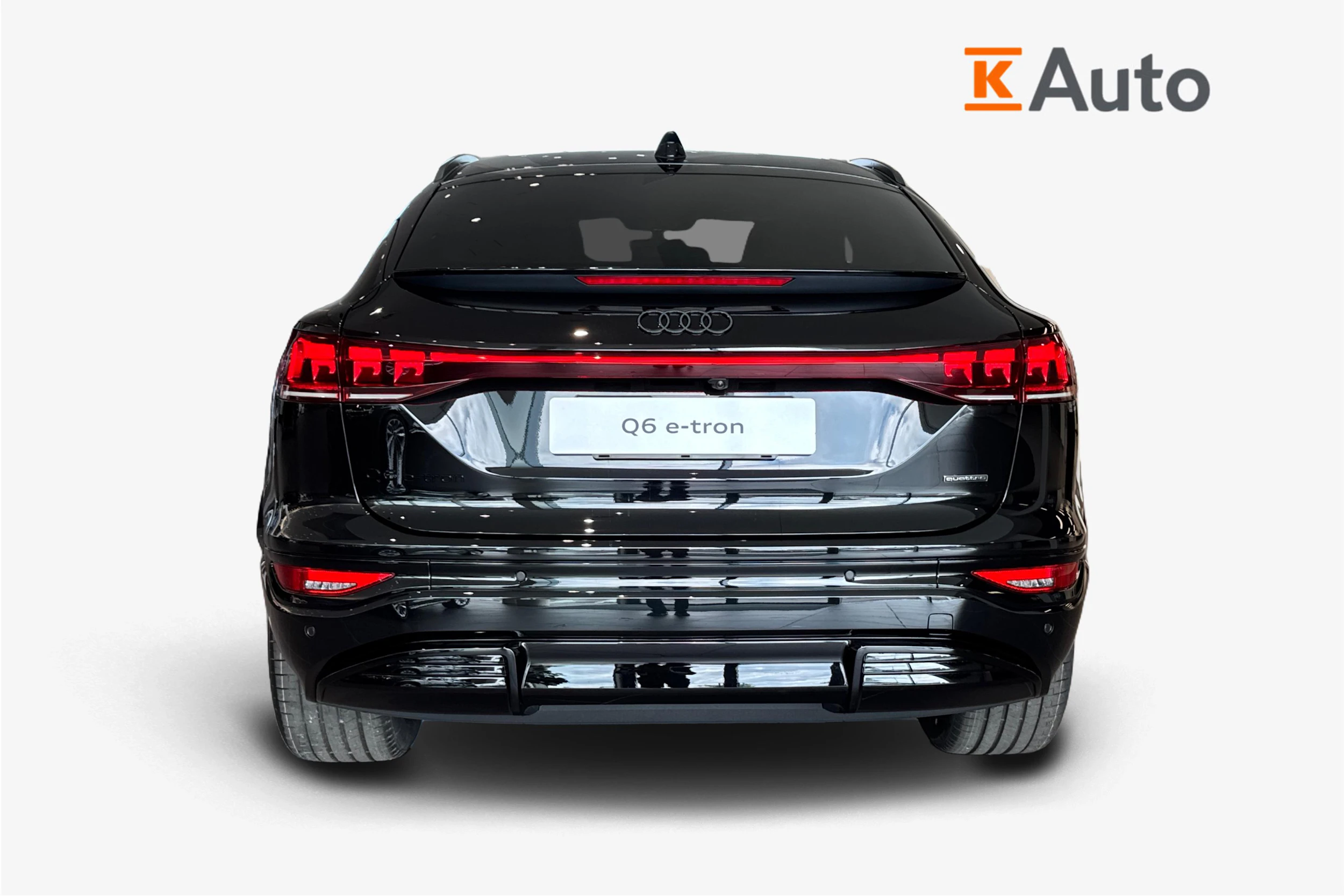 musta Audi Q6 e-tron 2026 kuva 3.
