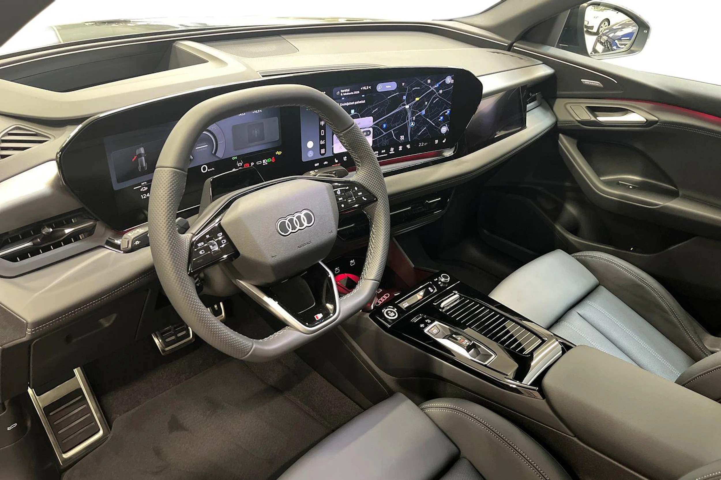met. musta Audi Q6 e-tron 2026 kuva 6.