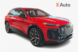 punainen Audi Q6 e-tron 2026 kuva 1.