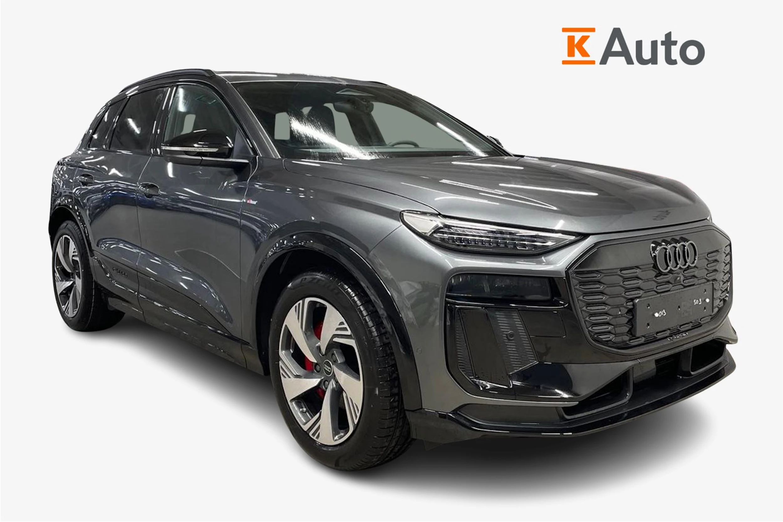 met. harmaa Audi Q6 e-tron 2026 kuva 1.