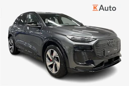 met. harmaa Audi Q6 e-tron 2026 kuva 1.