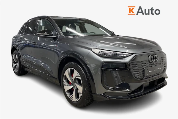 Audi Q6 e-tron e-tron quattro S line | Panoraamakatto | Vetokoukku | Kojelautakamera | Matrix LED | Ilmajousitus