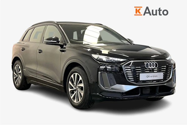 Audi Q6 e-tron quattro S line Ilmajousitus I Vetomassa jarruin 2400kg I Matrix LED