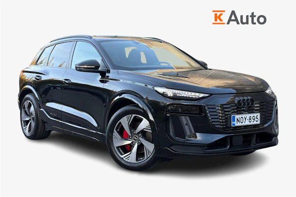 Audi Q6 e-tron e-tron quattro S line | Musta Optiikka Pro | Ilmajousitus | Matrix-LED | Takuu 5v / 100 000 km |