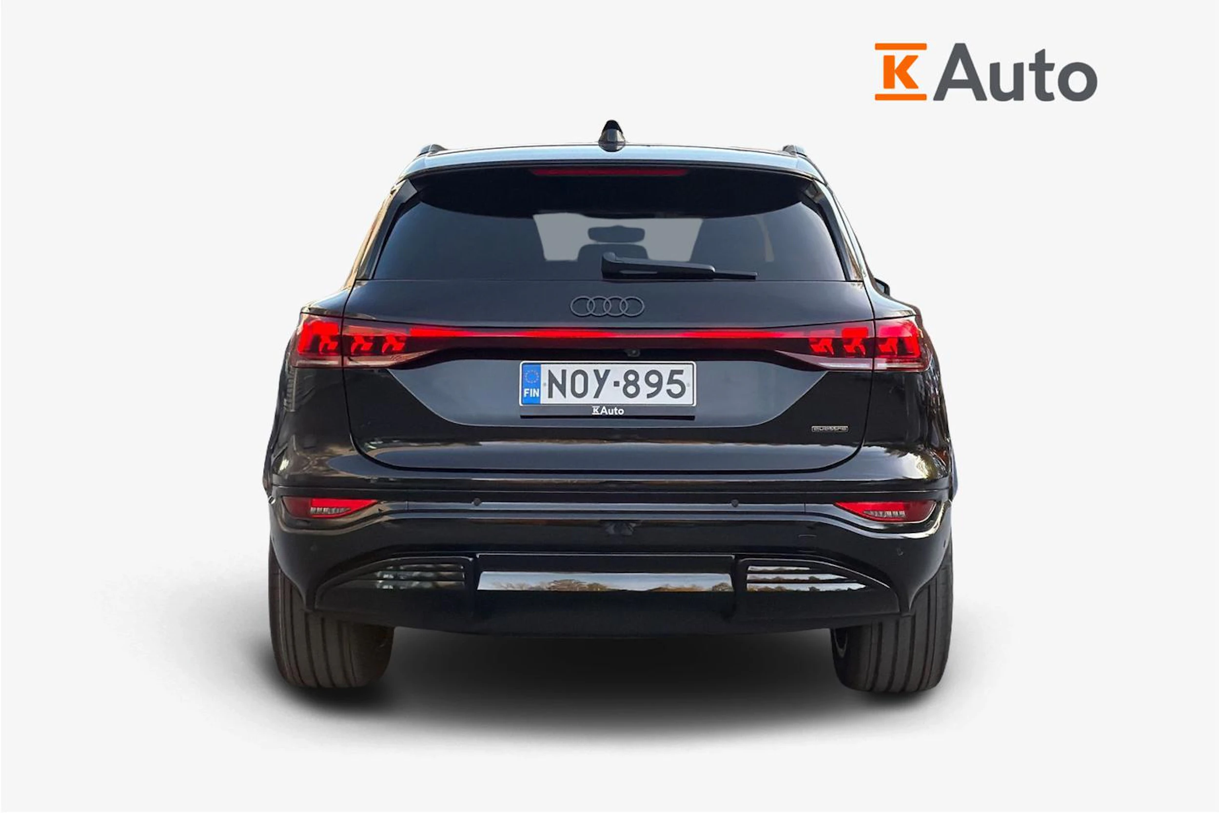 musta Audi Q6 e-tron 2026 kuva 3.