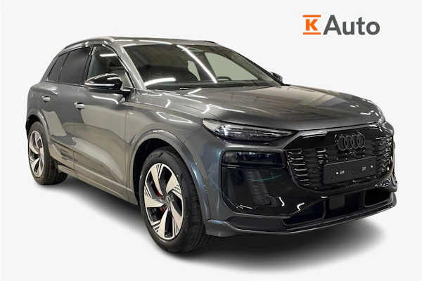 Audi Q6 e-tron quattro S line Plus | Ilmajousitus | Bang & Olufsen | HUD | Vetokoukku | Matrix LED | S line Plus