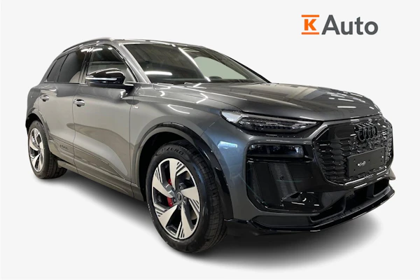 Audi Q6 e-tron e-tron quattro S line | Vetokoukku | Musta Optiikka Pro | Matrix LED | Ilmajousitus | S line