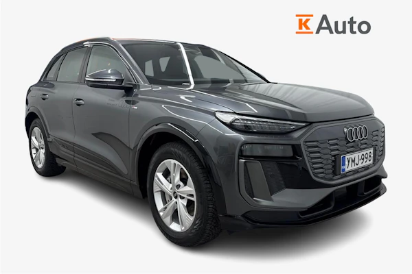Audi Q6 e-tron quattro S line | Vetokoukku | S line ulko- ja sisäpaketit | Matrix LED | Ilmajousitus
