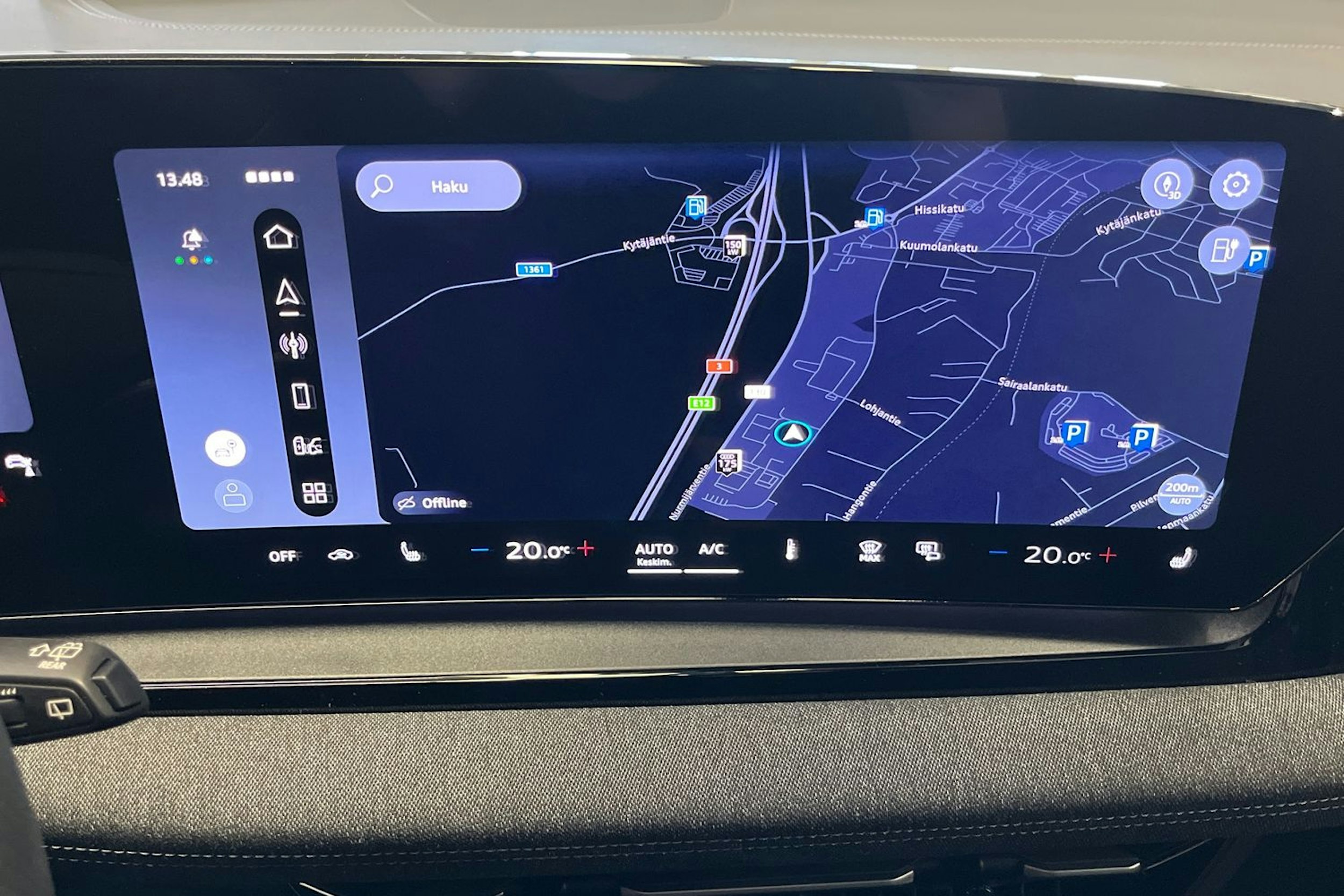 mythos musta Audi Q6 e-tron 2026 kuva 8.