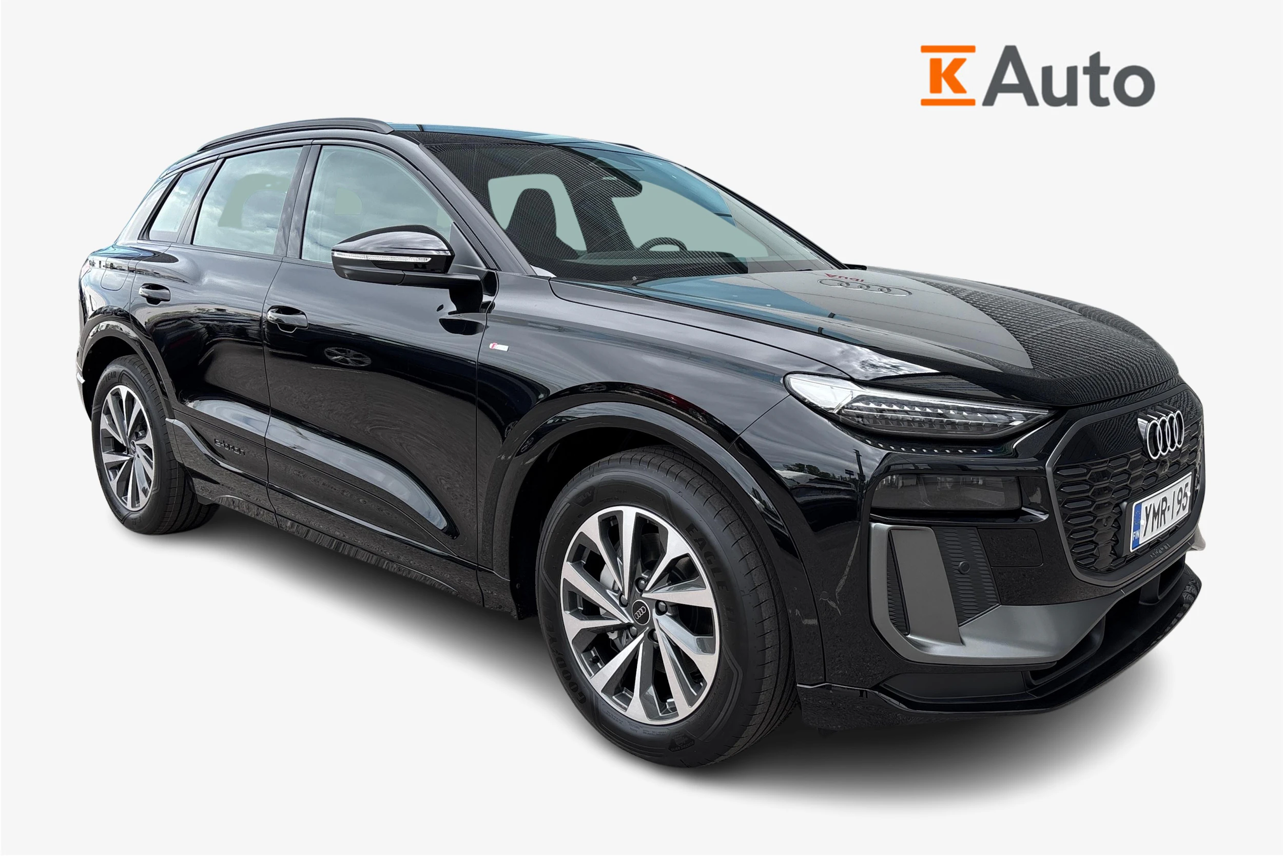 musta Audi Q6 e-tron 2026 kuva 1.