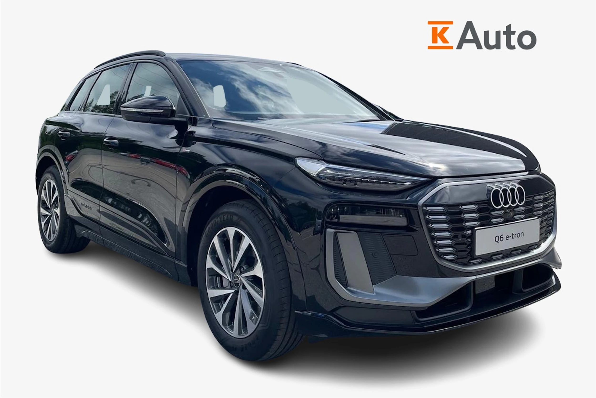 musta Audi Q6 e-tron 2026 kuva 1.
