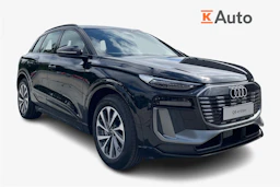 musta Audi Q6 e-tron 2026 kuva 1.