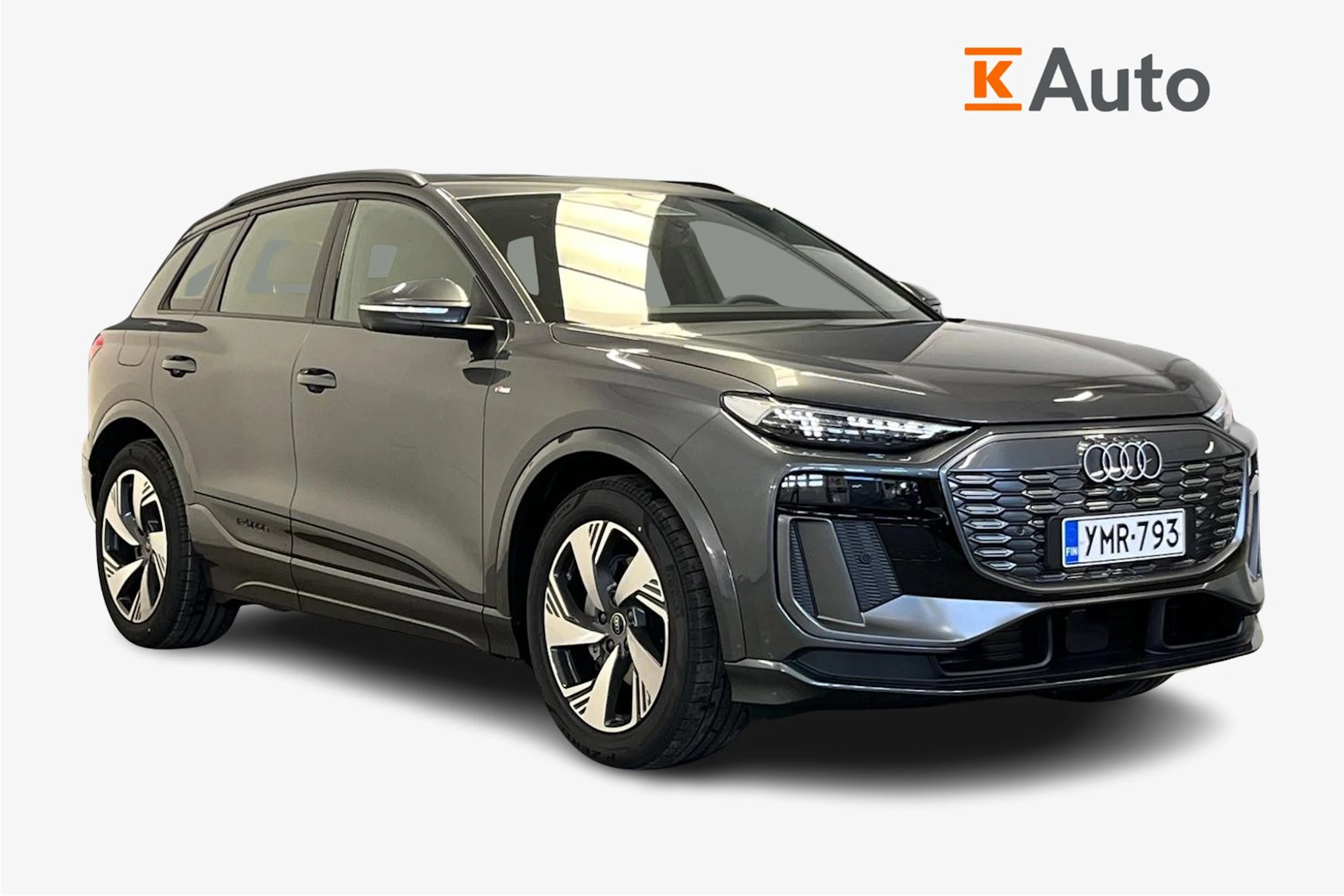 daytona harmaa Audi Q6 e-tron 2026 kuva 1.