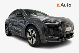 harmaa Audi Q6 e-tron 2026 kuva 1.