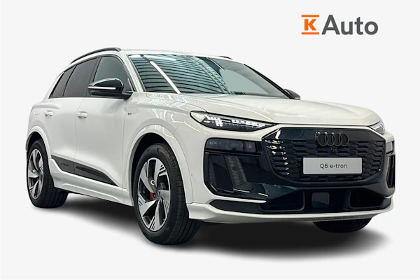 Audi Q6 e-tron e-tron quattro S line Plus B&O I HUD I Apukuljettajan näyttö I Ilmajousitus I Vetomassa 2400kg