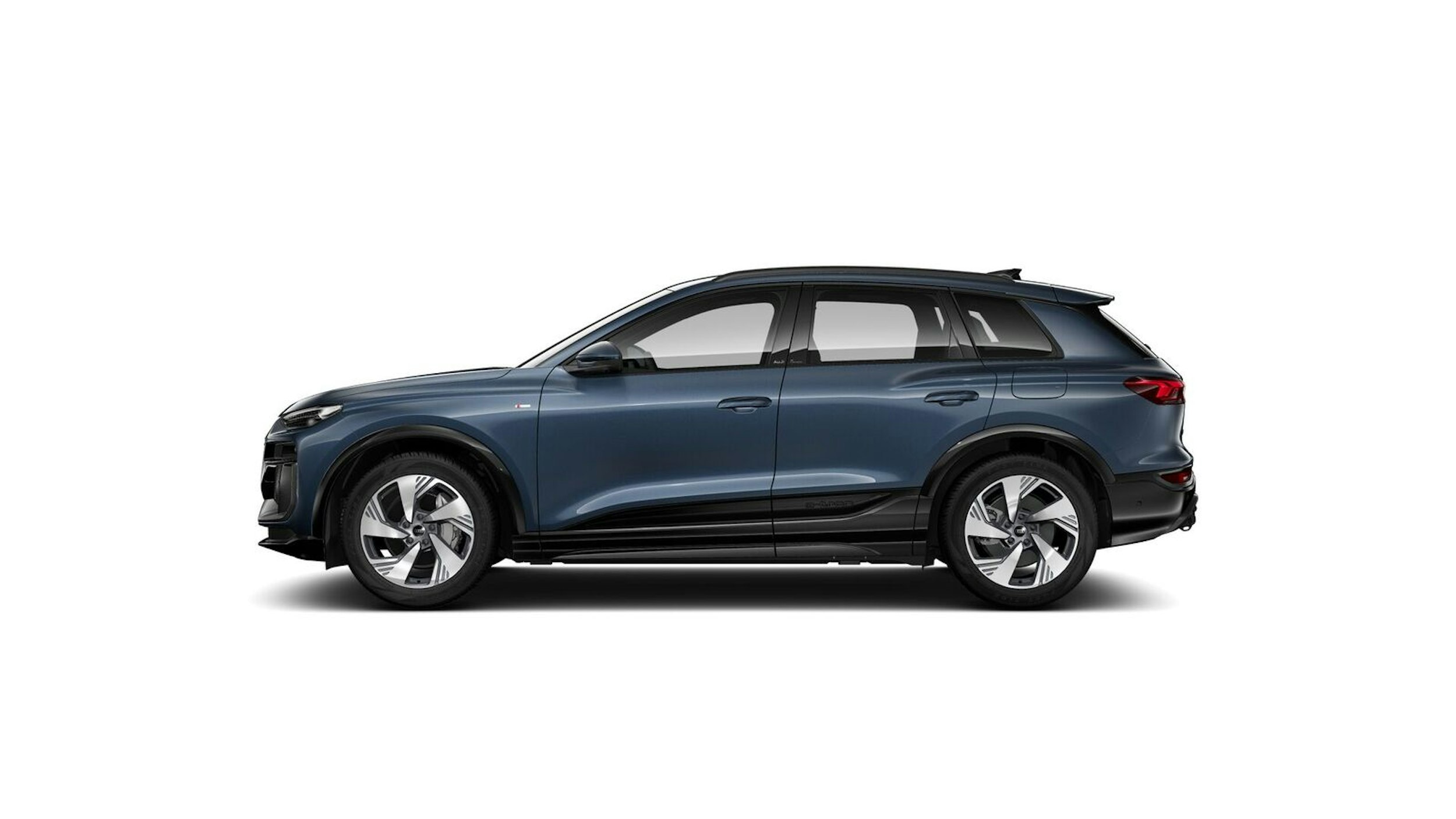 sininen Audi Q6 e-tron 2026 kuva 3.