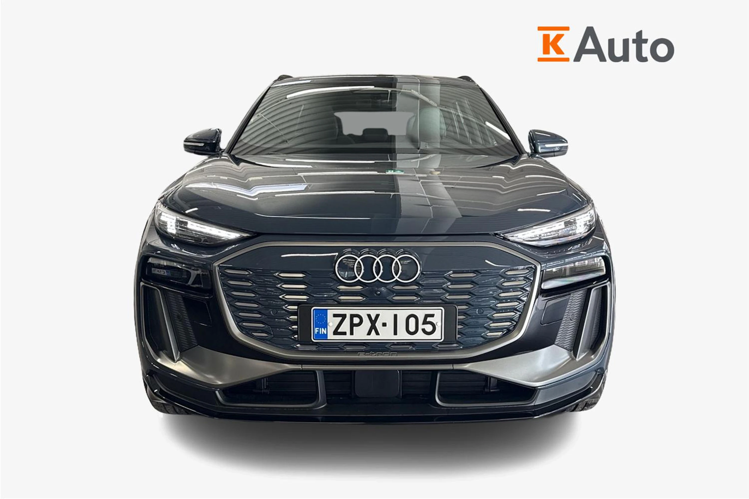 met. sininen Audi Q6 e-tron 2026 kuva 4.