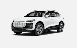 valkoinen Audi Q6 e-tron 2026 kuva 1.
