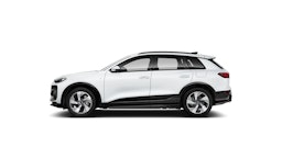 valkoinen Audi Q6 e-tron 2026 kuva 3.