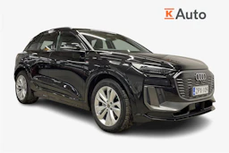 musta Audi Q6 e-tron 2026 kuva 1.