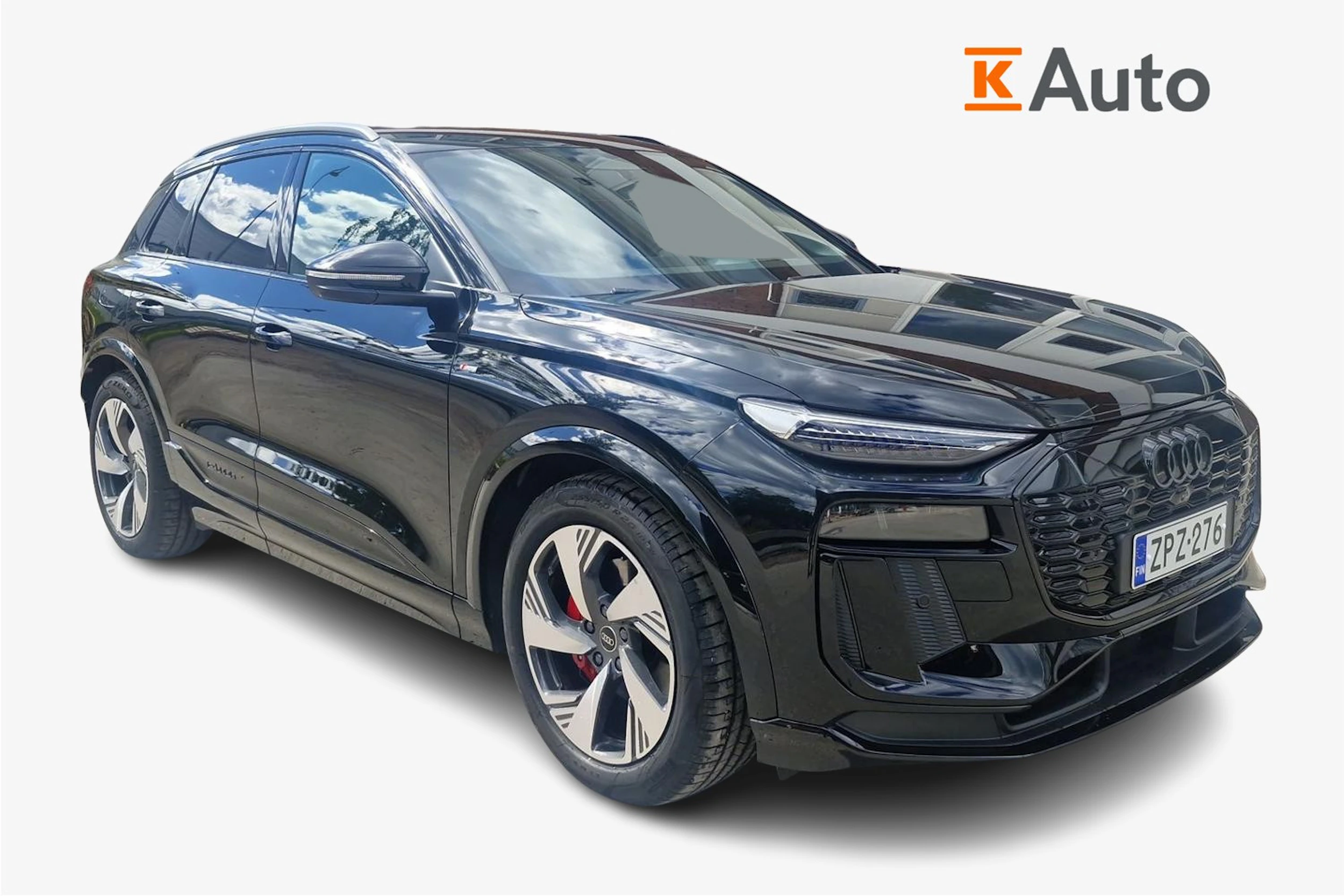 musta Audi Q6 e-tron 2026 kuva 1.