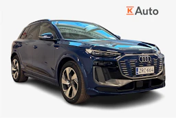 sininen Audi Q6 e-tron 2026 kuva 1.