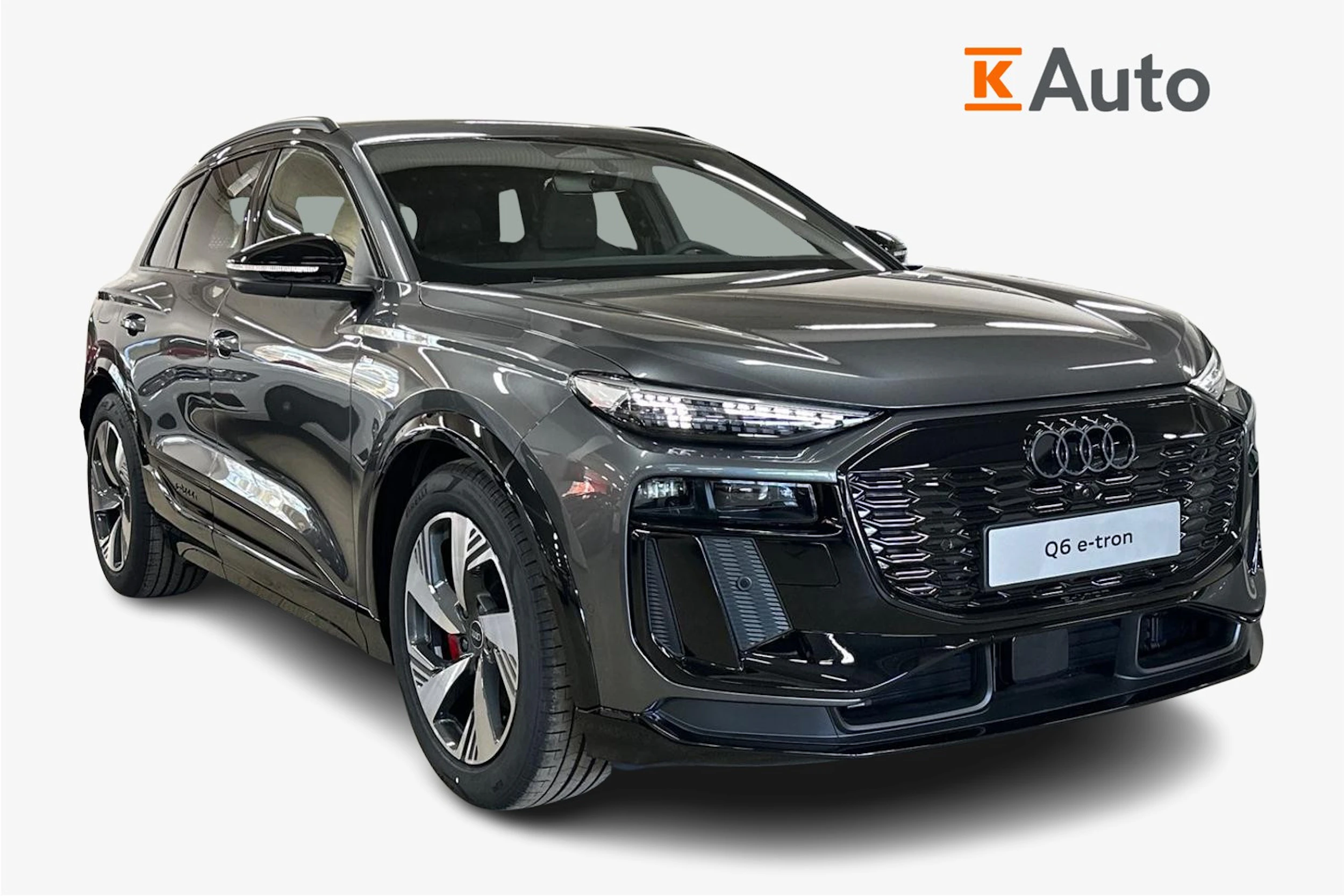 met. harmaa Audi Q6 e-tron 2026 kuva 1.