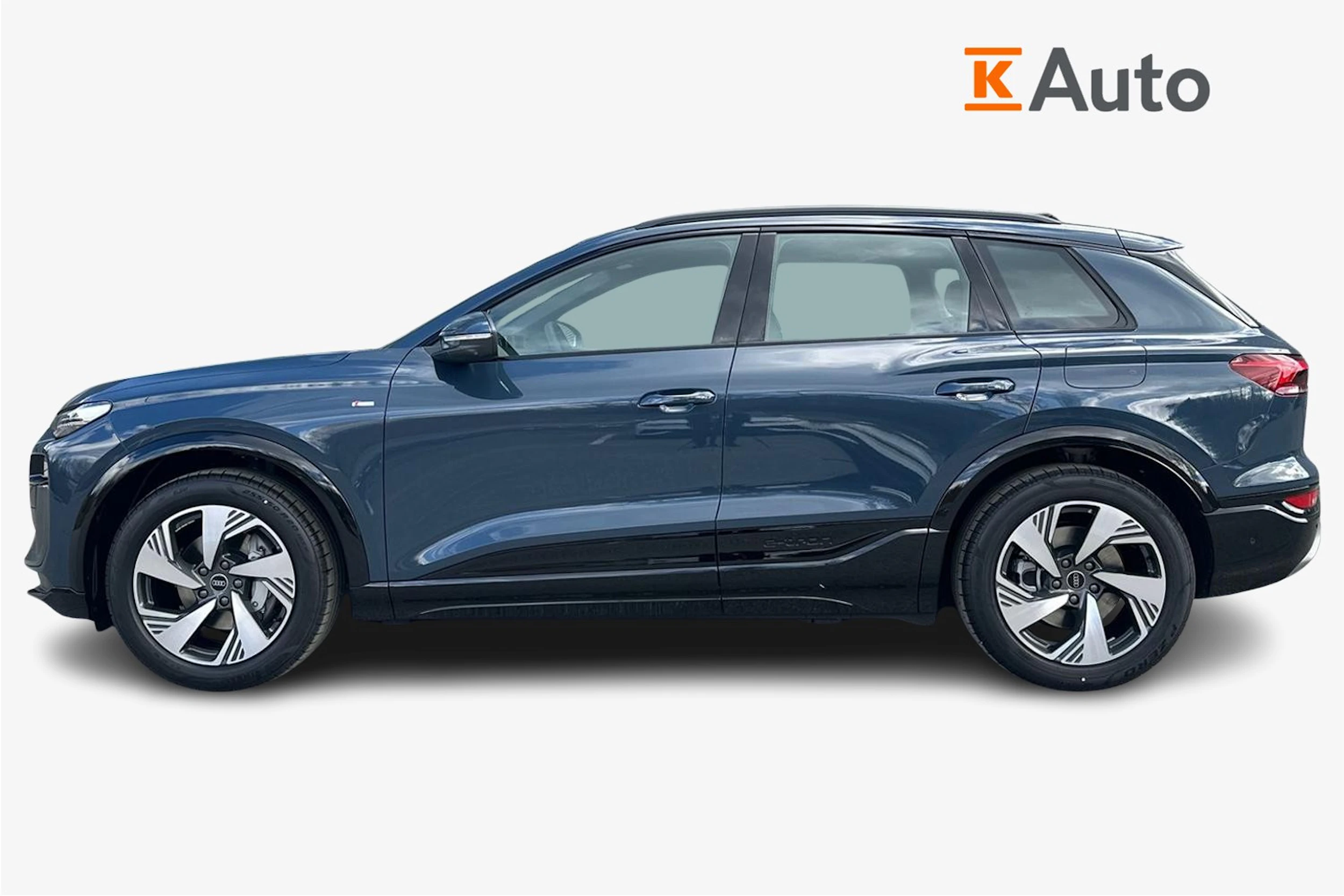 met. sininen Audi Q6 e-tron 2026 kuva 5.