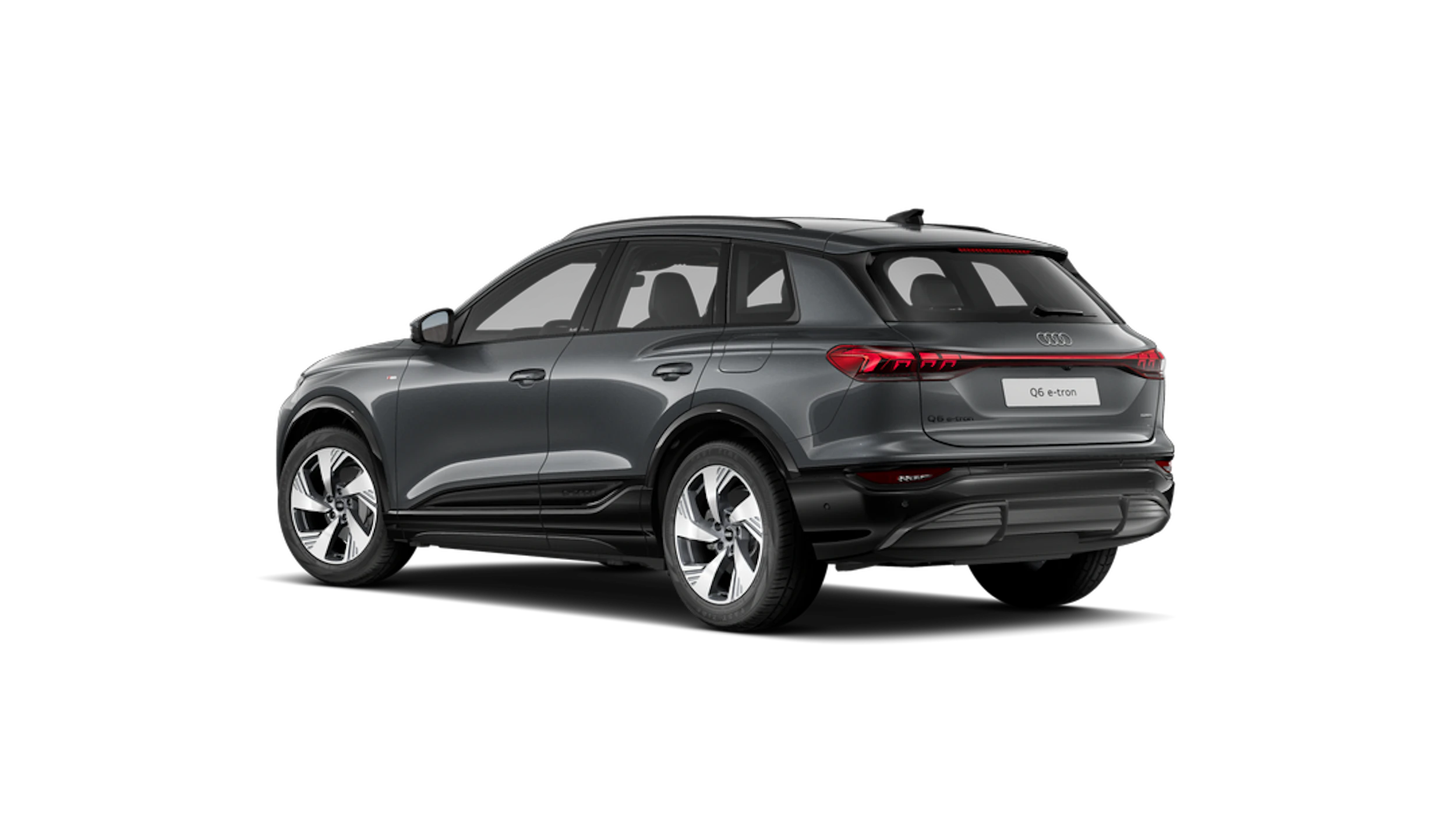 Daytona-harmaa, helmiäisväri Audi Q6 e-tron 2027 kuva 4.