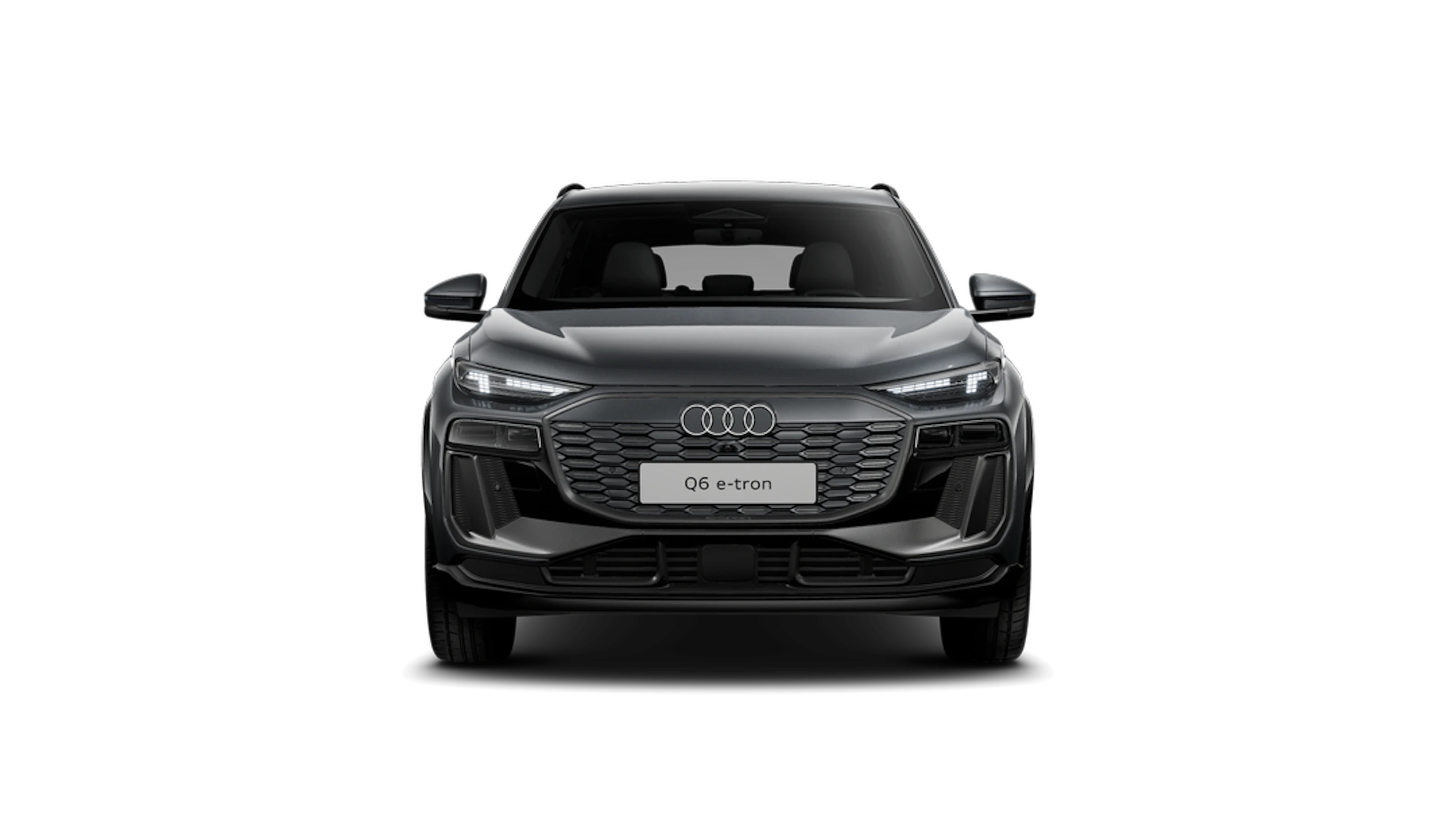 Daytona-harmaa, helmiäisväri Audi Q6 e-tron 2027 kuva 3.