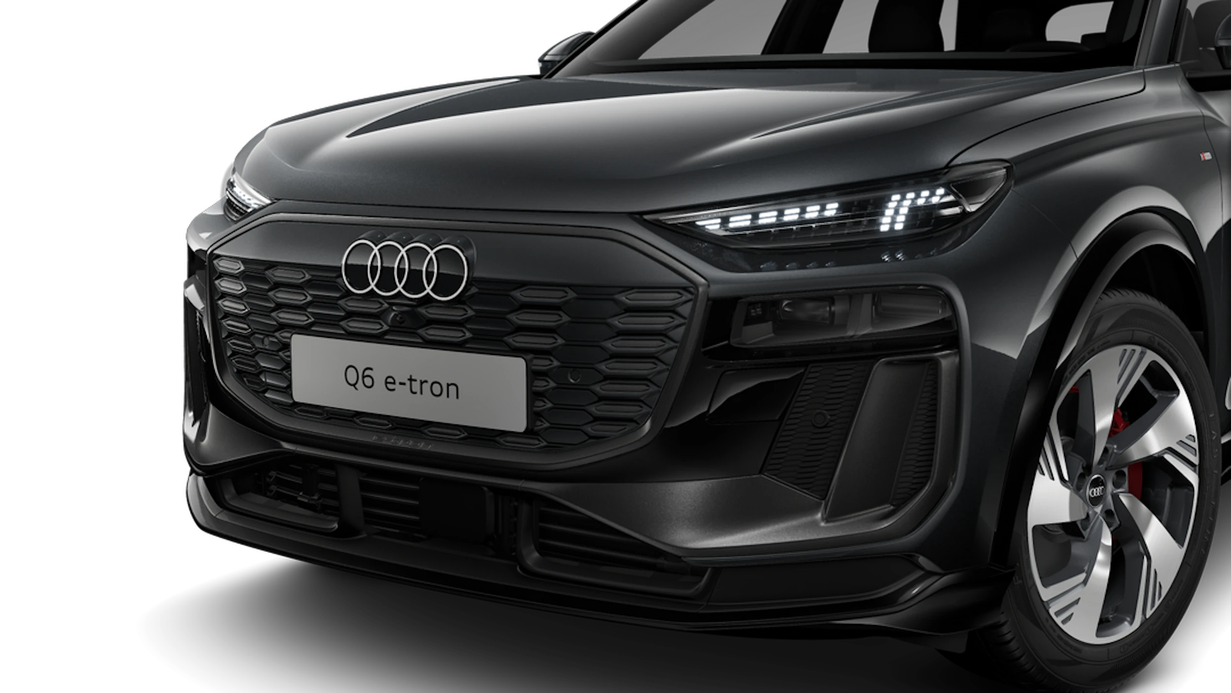 Daytona-harmaa, helmiäisväri Audi Q6 e-tron 2027 kuva 6.
