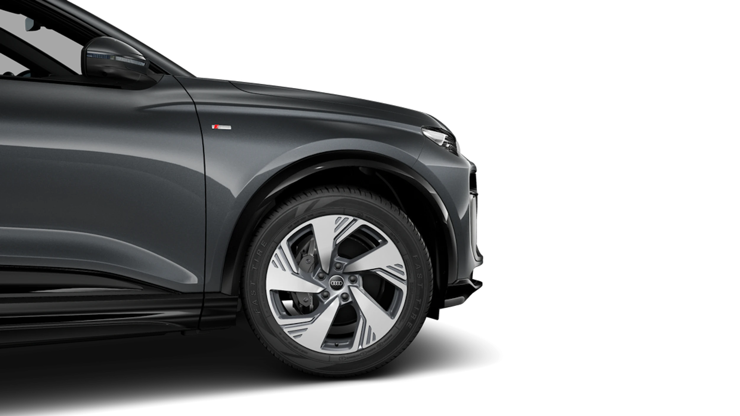 Daytona-harmaa, helmiäisväri Audi Q6 e-tron 2027 kuva 10.