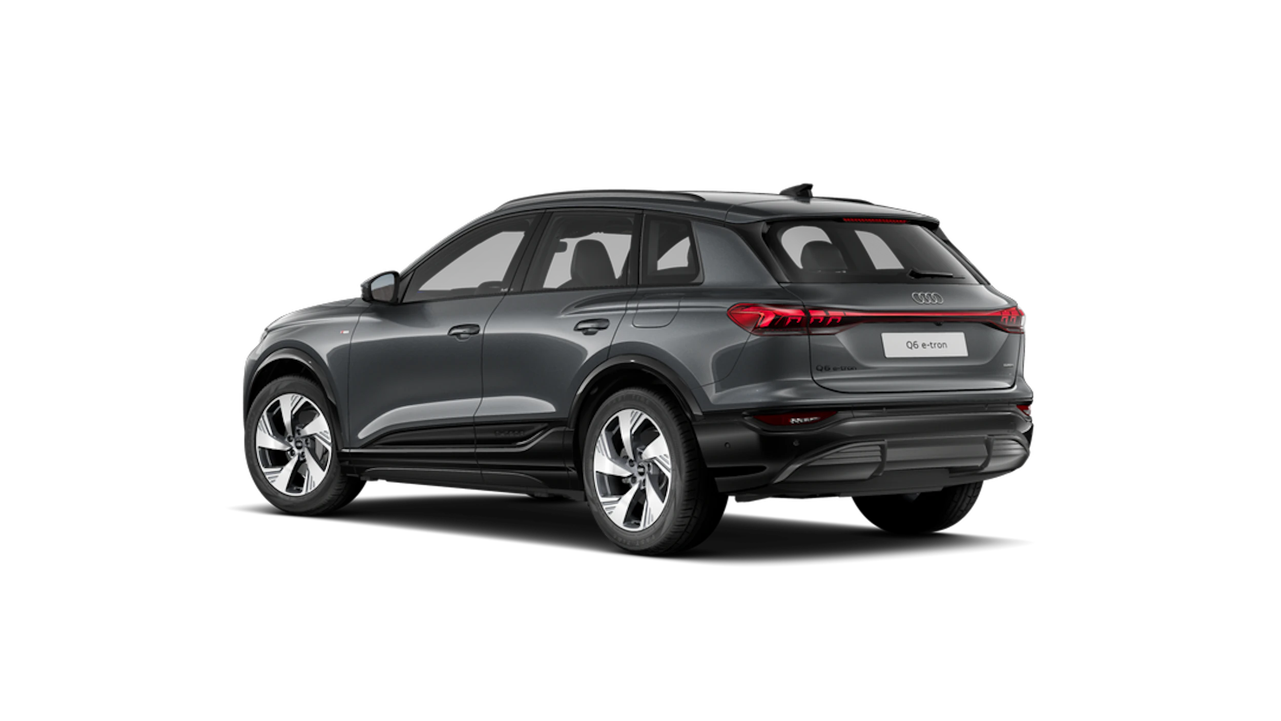 Daytona-harmaa, helmiäisväri Audi Q6 e-tron 2027 kuva 4.