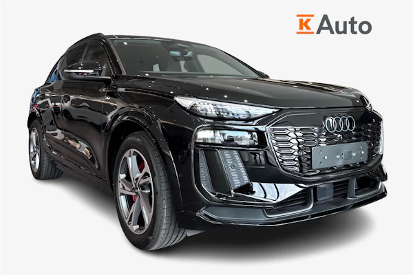 Audi Q6 e-tron quattro S line Plus | Surround view | Ohjauspyörän lämmitys | S line ulkonäkö | Matrix valot