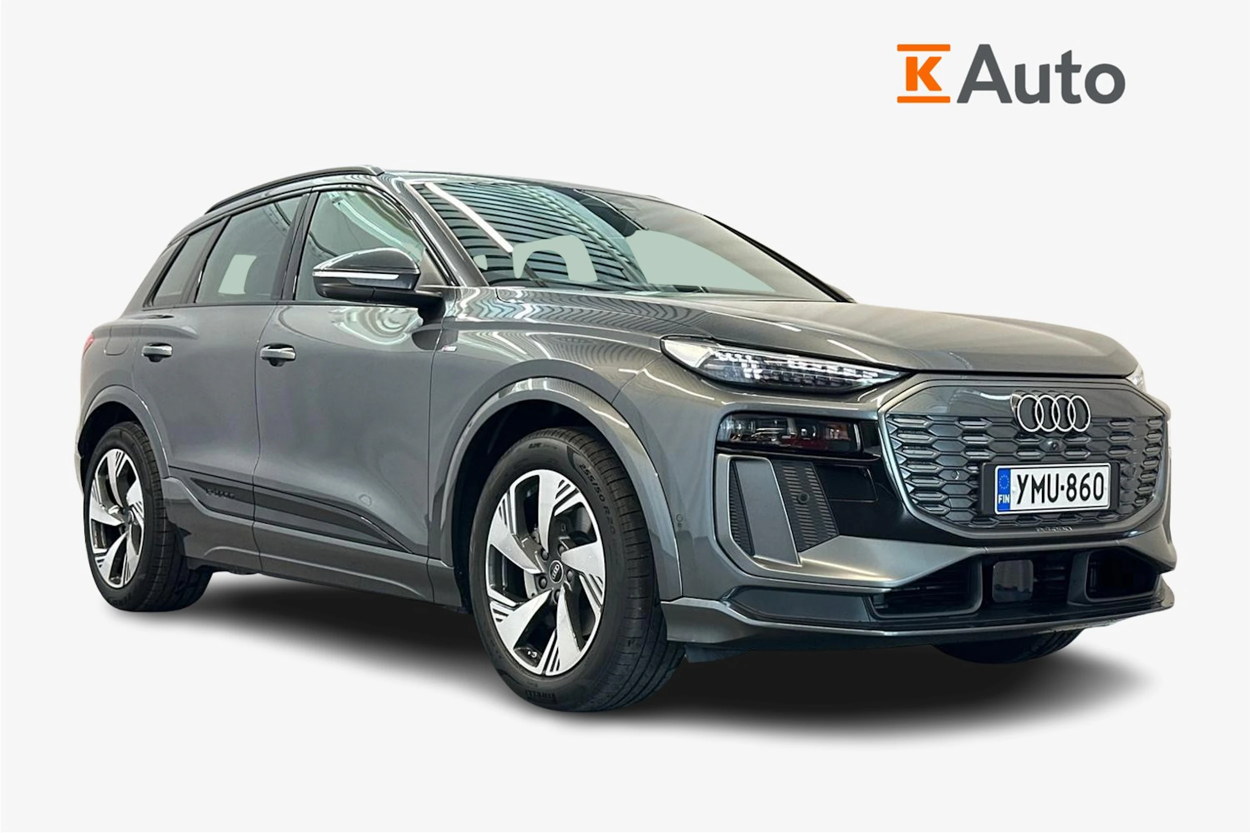daytona harmaa Audi Q6 e-tron 2026 kuva 1.