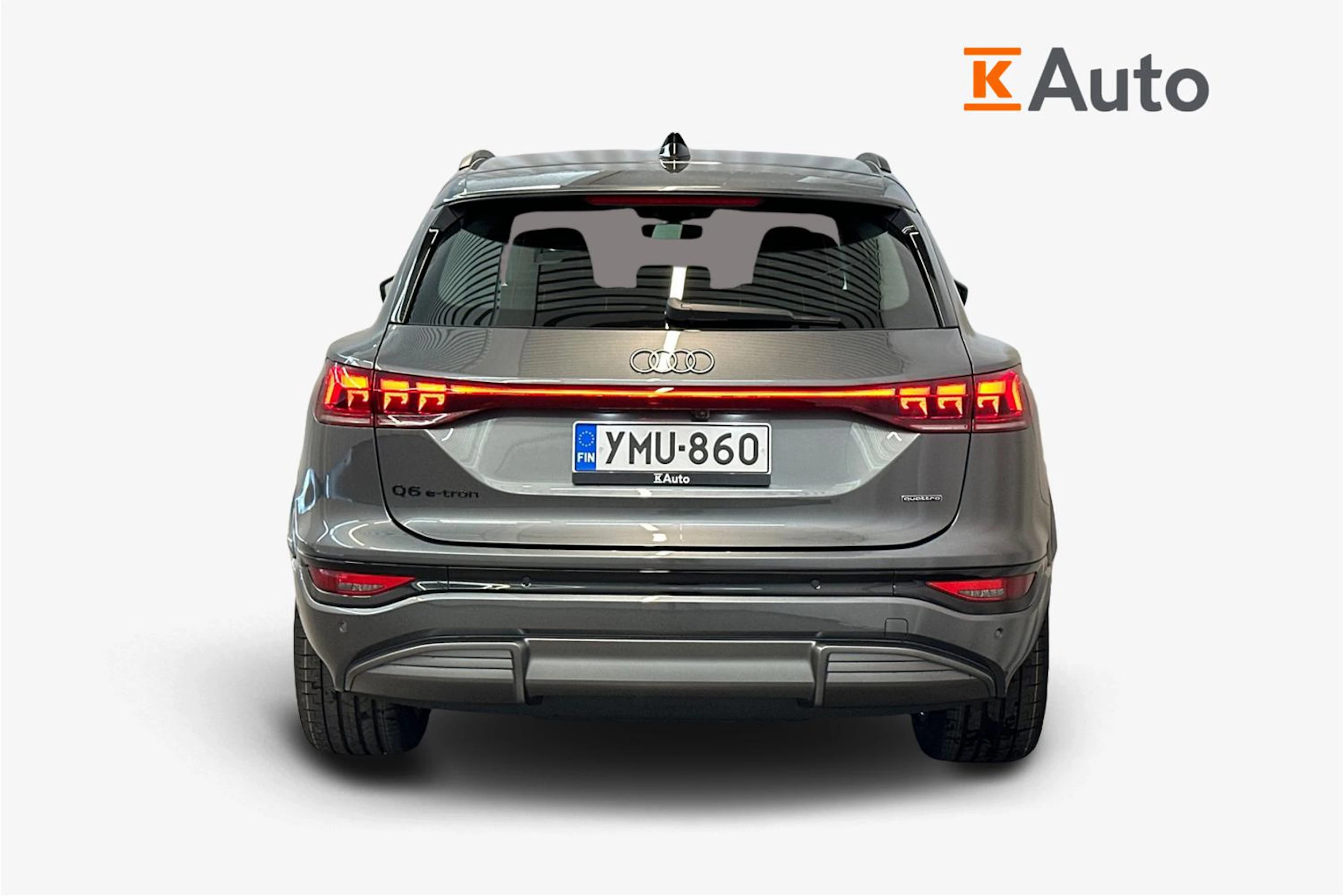 daytona harmaa Audi Q6 e-tron 2026 kuva 3.