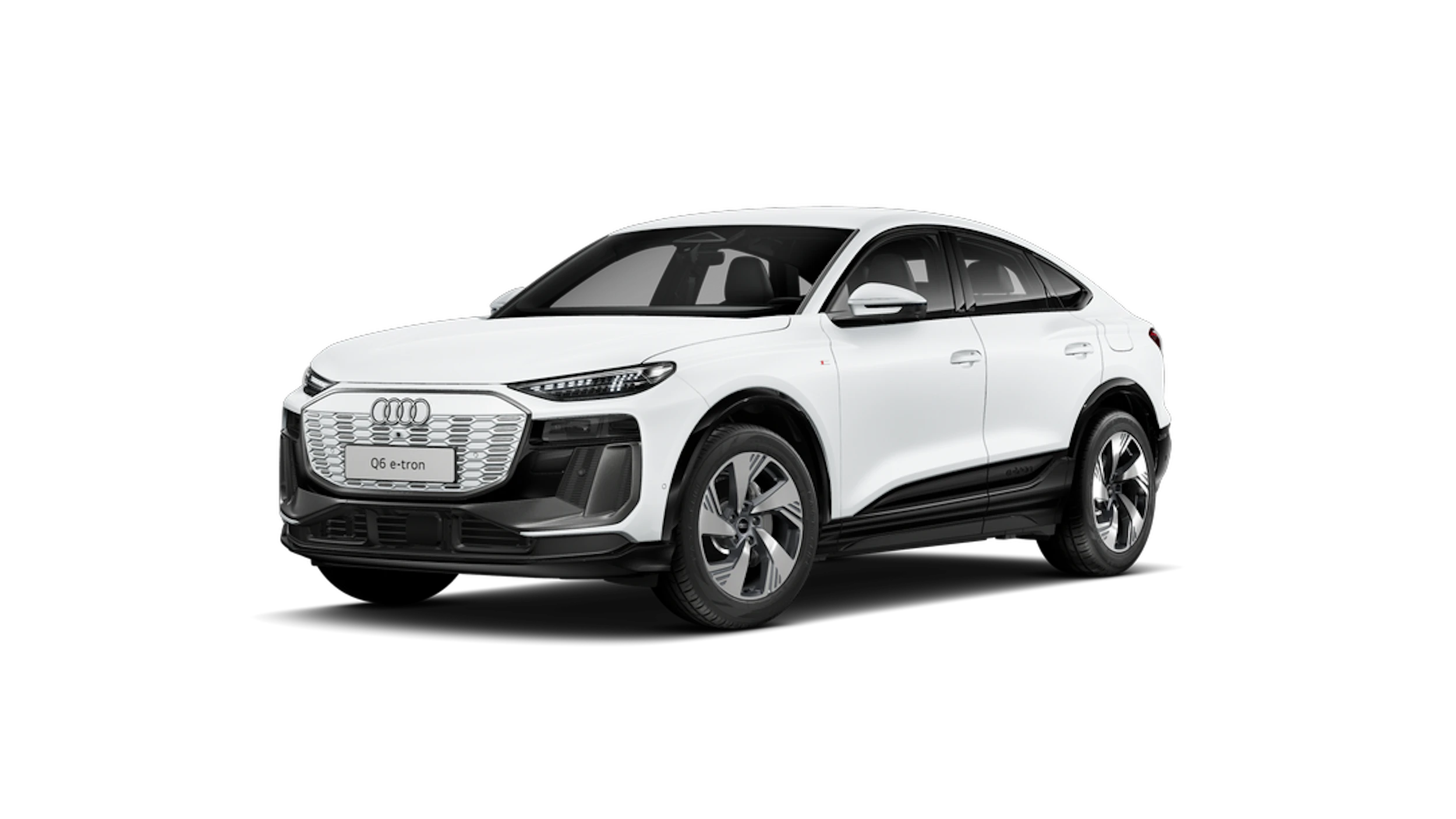 Jäätikönvalkoinen, metalliväri Audi Q6 Sportback e-tron 2026 kuva 4.