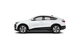 Jäätikönvalkoinen, metalliväri Audi Q6 Sportback e-tron 2026 kuva 9.