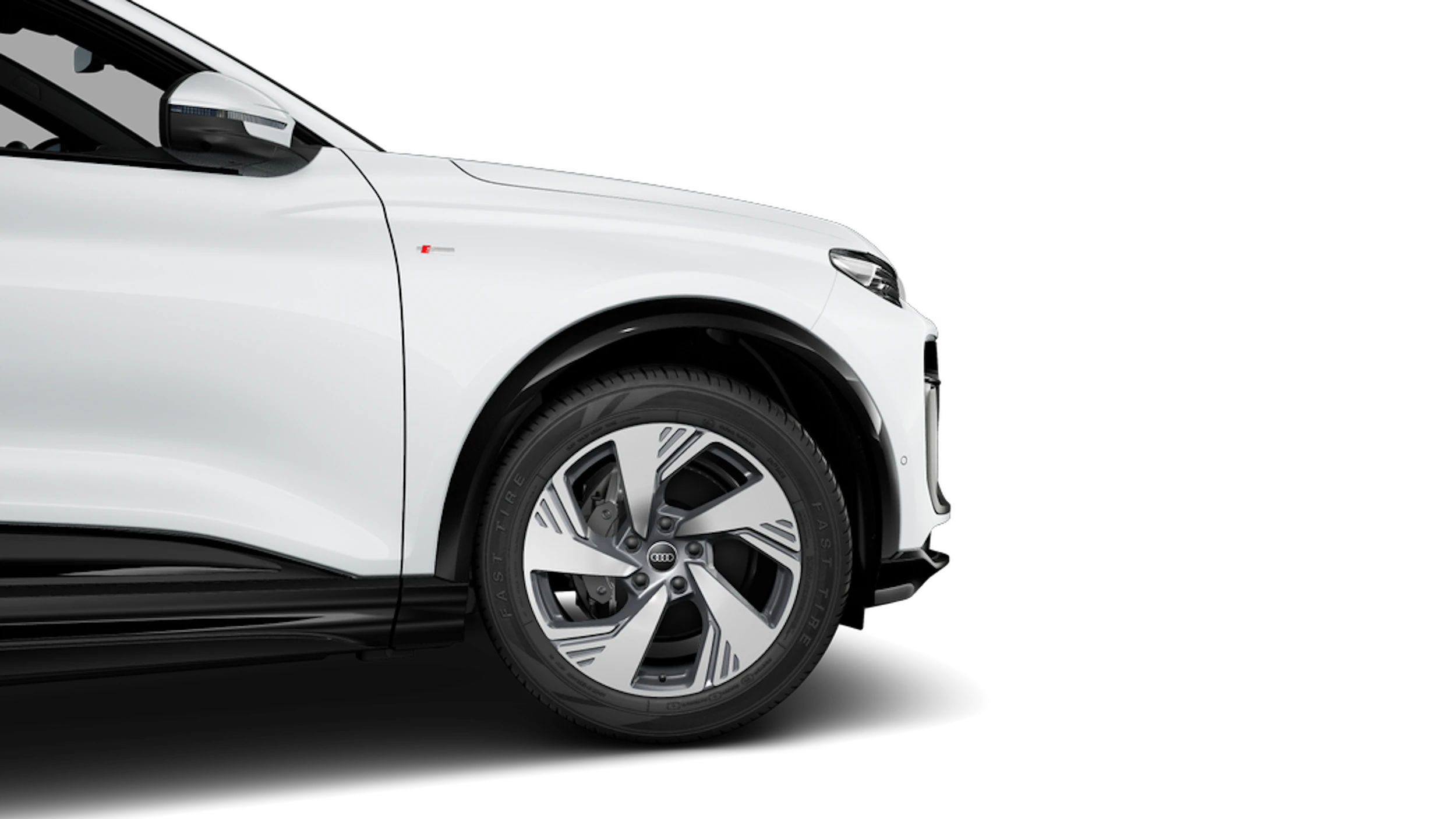 Jäätikönvalkoinen, metalliväri Audi Q6 Sportback e-tron 2026 kuva 10.