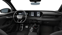 Mythos-musta, metalliväri Audi Q6 Sportback e-tron 2026 kuva 7.