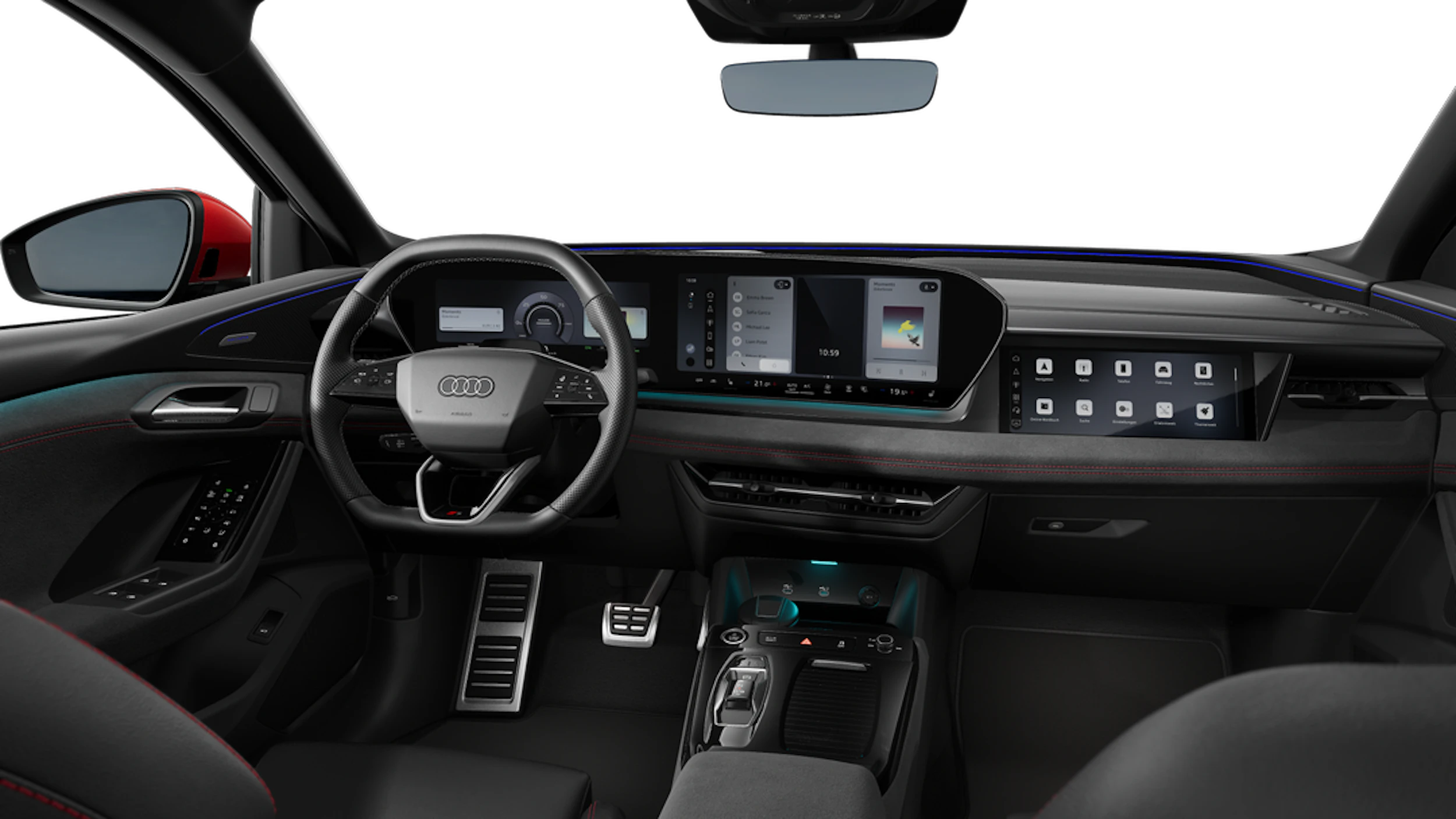 Soneira-punainen, metalliväri Audi Q6 Sportback e-tron 2026 kuva 7.