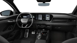 Mythos-musta, metalliväri Audi Q6 Sportback e-tron 2027 kuva 7.