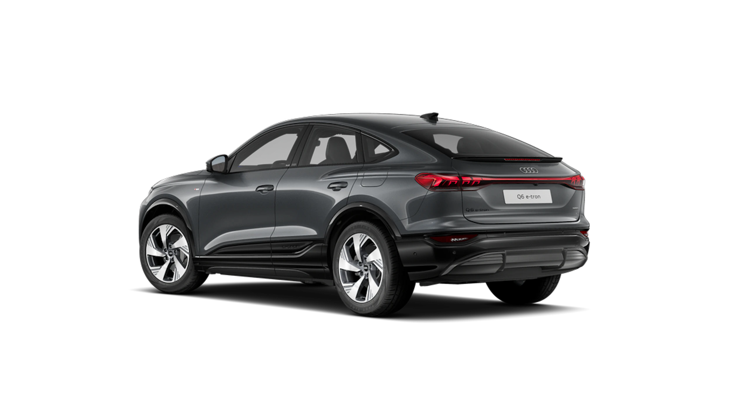 Daytona-harmaa, helmiäisväri Audi Q6 Sportback e-tron 2027 kuva 4.