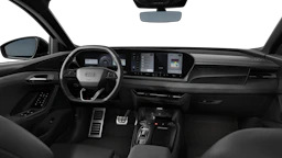 Mythos-musta, metalliväri Audi Q6 Sportback e-tron 2027 kuva 7.
