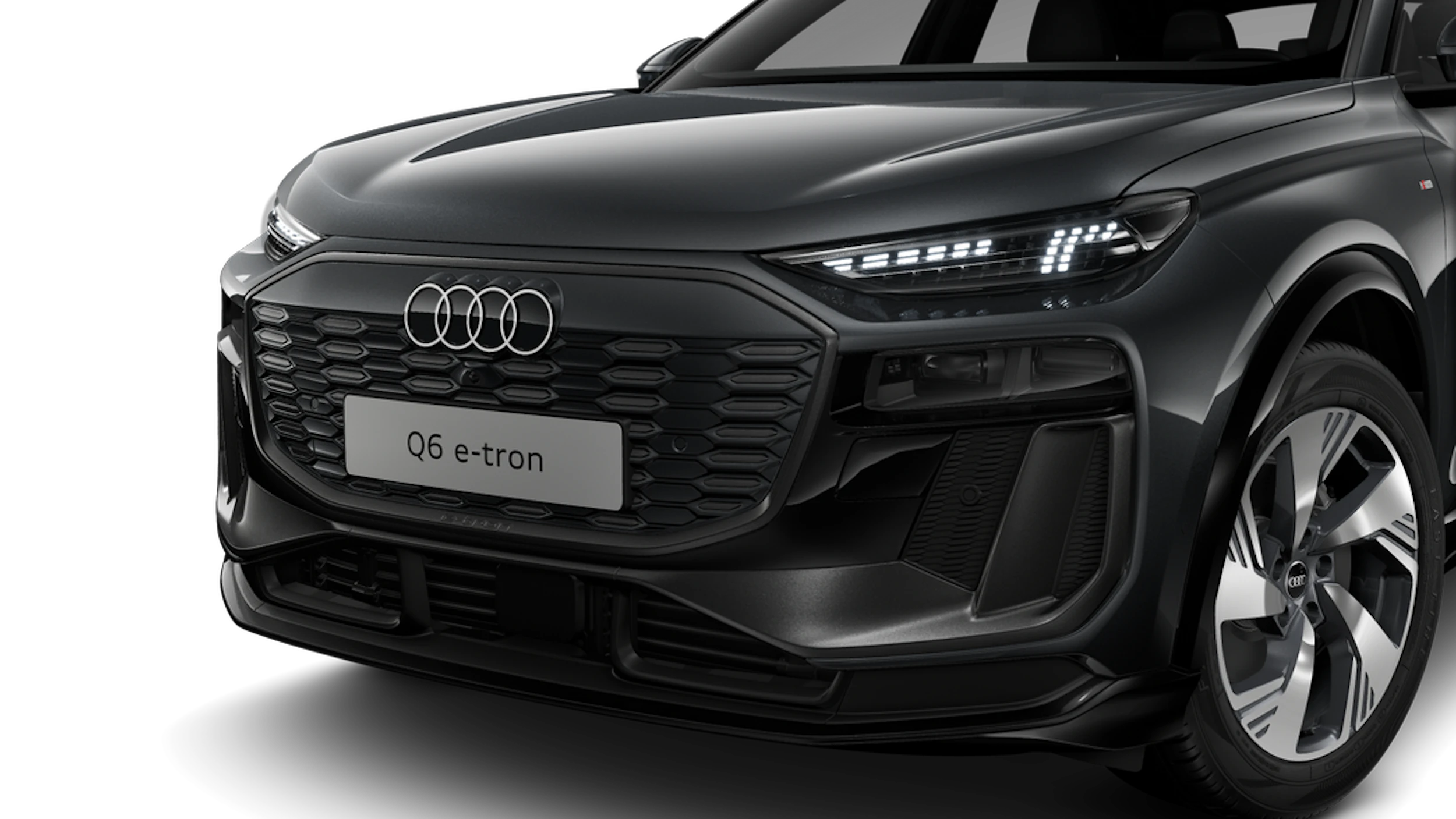 Daytona-harmaa, helmiäisväri Audi Q6 Sportback e-tron 2027 kuva 6.