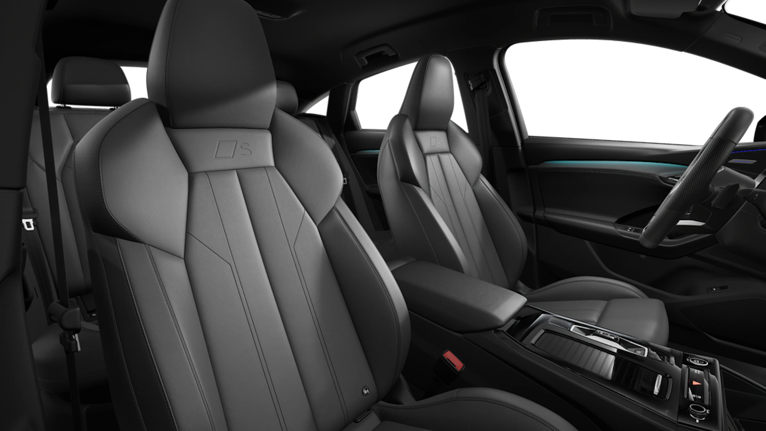 Daytona-harmaa, helmiäisväri Audi Q6 Sportback e-tron 2027 kuva 8.