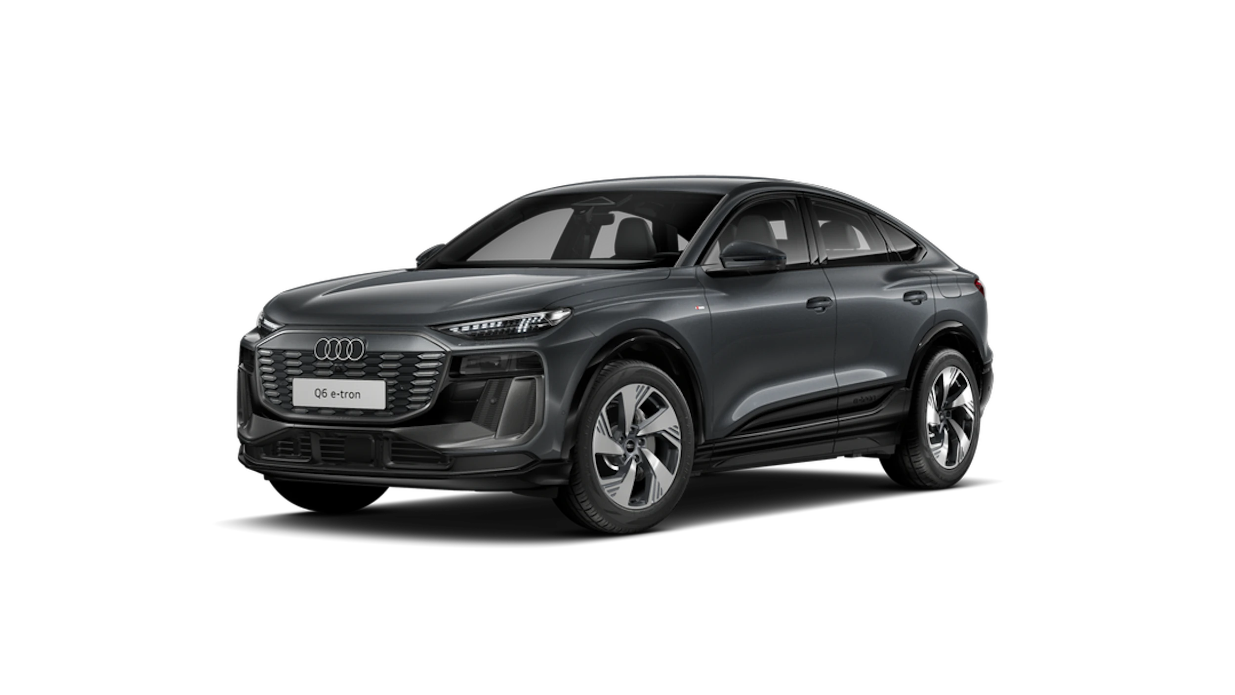 Daytona-harmaa, helmiäisväri Audi Q6 Sportback e-tron 2027 kuva 1.