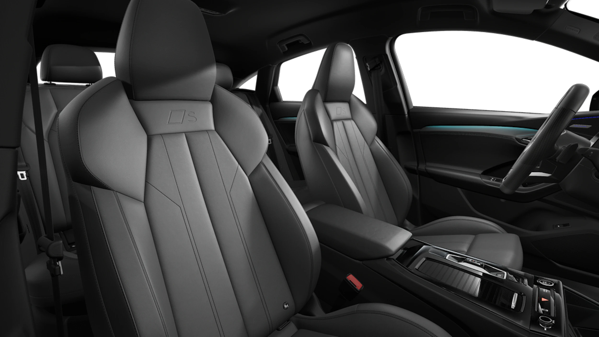 Daytona-harmaa, helmiäisväri Audi Q6 Sportback e-tron 2027 kuva 8.